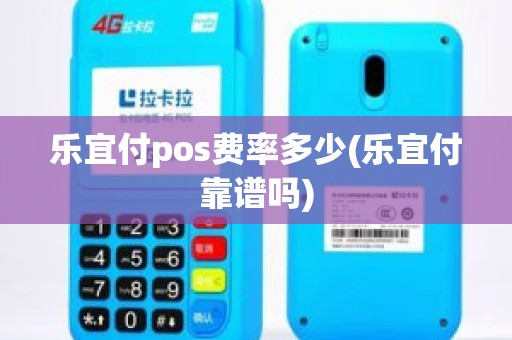 乐宜付POS机，便捷、高效、安全的支付利器