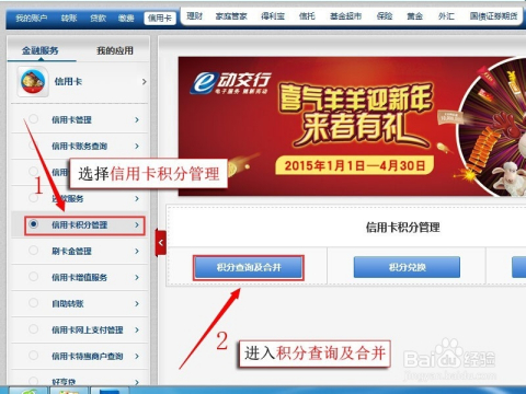 如何查看银行卡积分