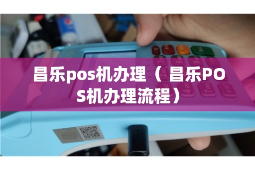 昌乐POS机办理全攻略，一篇文章教你如何轻松办理昌乐地区POS机