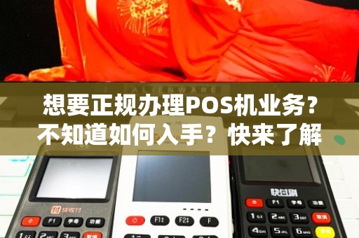 POS机办理全攻略，从入门到精通