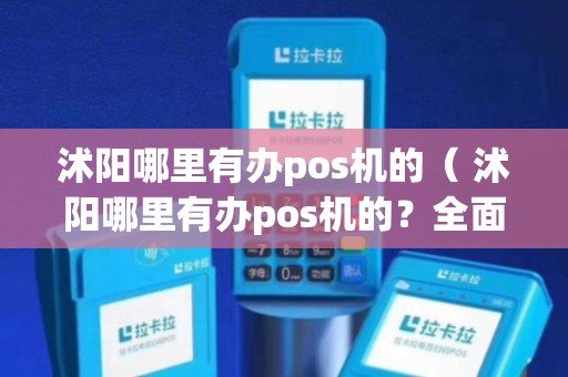 沭阳正规POS机办理全攻略，申请、使用与维护一站式服务