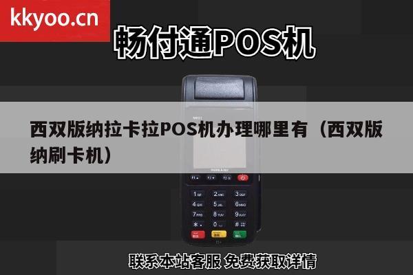 西双版纳POS机办理全攻略